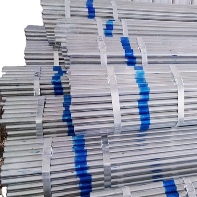80mm strutturali 35mm 48mm hanno galvanizzato l'impalcatura del tubo d'acciaio 6 metri