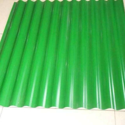 Il verde rivestito del piatto di colore della costruzione di SGCC ha galvanizzato il piatto d'acciaio DX54D Z50