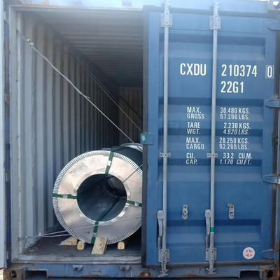 S220gd Fogli di acciaio galvanizzato Gi Coil laminato a freddo 1000 mm 1200 mm 1219 mm 1220 mm Larghezza