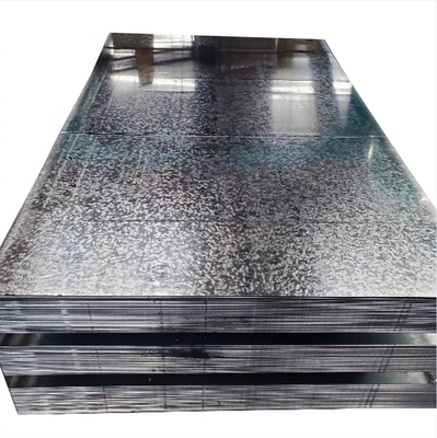 Fogli di acciaio galvanizzato Dx51d SGCC Spgc 4FT X 8 FT 0.1 - 3mm Spessore Anti-Dinger Printing