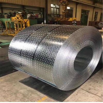 Lamina di metallo galvanizzata Q235 del piatto del controllore di 3M-6m PPGI della lamiera striata di metallo