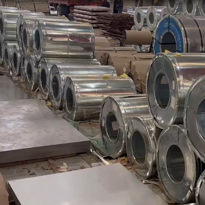 ASTM A36 SPGC ha galvanizzato la larghezza Pan Steel del rotolo di nastro Z50 Z275 1200mm