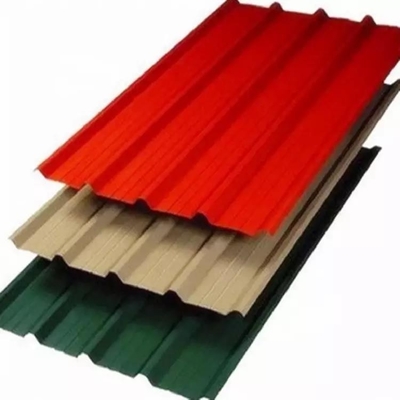 Tetto rosso dell'en galvanizzato strato rivestito del piatto 0.12-3mm di colore di PPGI