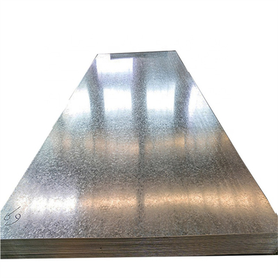 Coprendo Z40 Z275 ha galvanizzato il piatto di acciaio dello zinco dello strato dello zinco 0.1-0.6mm