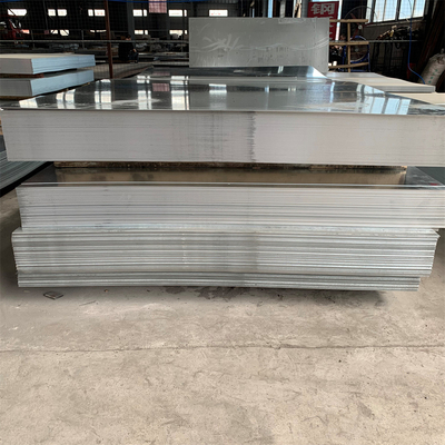 Coprendo Z40 Z275 ha galvanizzato il piatto di acciaio dello zinco dello strato dello zinco 0.1-0.6mm