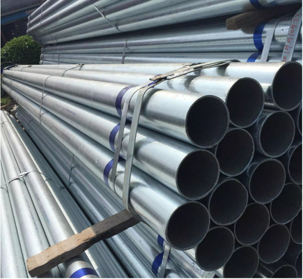 Il GI galvanizzato armatura della immersione calda del tubo d'acciaio 0.1-6mm convoglia 21.25mm 219mm