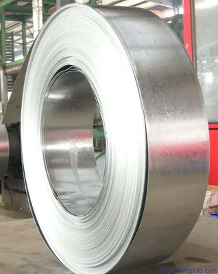 La larghezza 600-1500mm ha galvanizzato la striscia di metallo galvanizzata diritta d'acciaio della striscia DX51D Q235