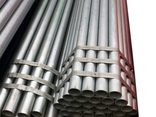 L'en di BACCANO galvanizzata rotonda del tubo d'acciaio 12M 6M 6.4M 5.8-12M ha galvanizzato la metropolitana d'acciaio