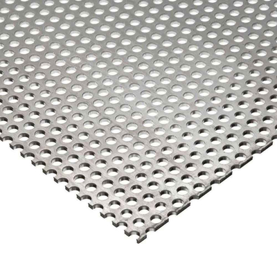il foro di 1mm ha galvanizzato il metallo perforato Mesh Sheet Perforated Aluminum Sheet