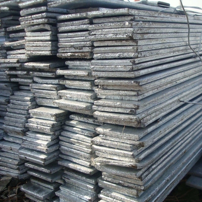 Dx51D A40 ha galvanizzato la larghezza d'acciaio piana Han Steel della costruzione 200mm di 12X6mm