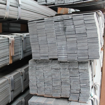 Dx51D A40 ha galvanizzato la larghezza d'acciaio piana Han Steel della costruzione 200mm di 12X6mm