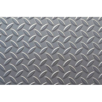Lamiera striata impressa DX53D DX54D 1250mm 1500mm Z181-Z275g/M2 di gi