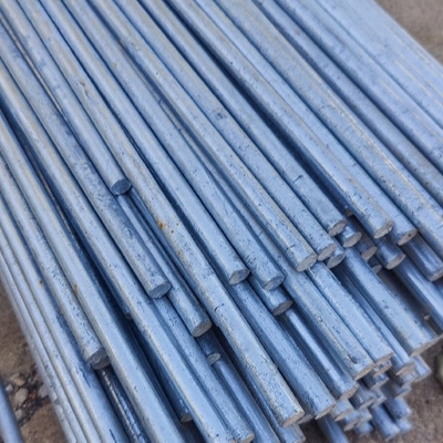 Tondino galvanizzato laminato a caldo galvanizzato acciaio 2mm-500mm di Antivari di metallo di iso mA di ASTM