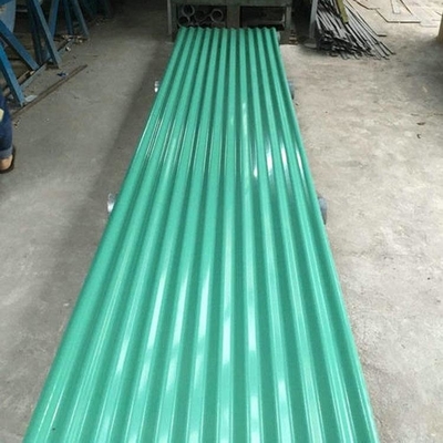 Il verde rivestito del piatto di colore della costruzione di SGCC ha galvanizzato il piatto d'acciaio DX54D Z50