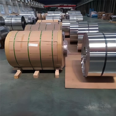 1050 H24 3003 5083 6061 bobina di alluminio del rivestimento rotolata T6 per la decorazione 100 - 2000mm