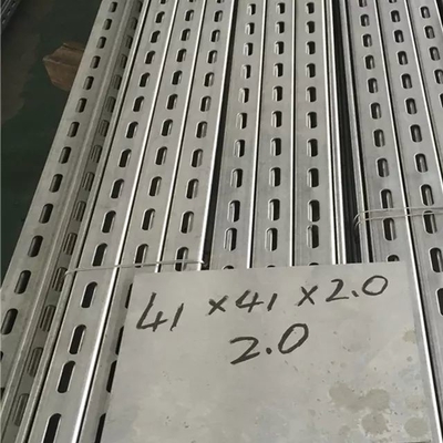 Il GI d'acciaio galvanizzato del gesso di Manica di C divide la pista del perno U di C