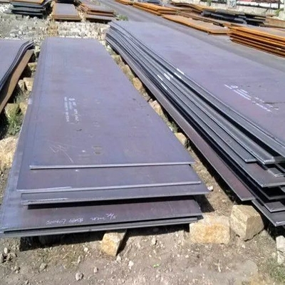 Piatto d'acciaio laminato a caldo S235JR S275JR S355JR 8,0 - 100mm 2m - 12m della lamiera di acciaio di ora