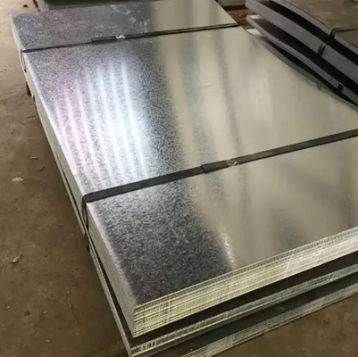 Lamiera di acciaio galvanizzata metallo immersa calda 1.2mm 12 14 16 18 20 22 24 26 pianura di gi di 28 calibri