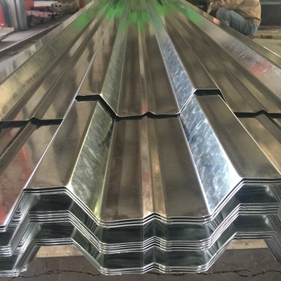 Lo strato rivestito galvanizzato del piatto di colore ha ondulato il ferro d'acciaio di gi che copre 275g/㎡