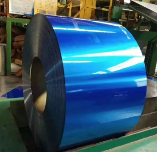 La larghezza 600mm PPGI ha galvanizzato la bobina d'acciaio 180 - carico di snervamento 220Mpa