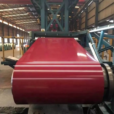 275g / M2 zincano ricoperto colorano ricoperto arrotolano 3 - 8MT carico di snervamento 180Mpa