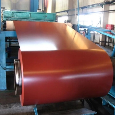 275g / M2 zincano ricoperto colorano ricoperto arrotolano 3 - 8MT carico di snervamento 180Mpa