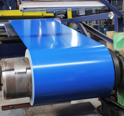 275g / M2 zincano ricoperto colorano ricoperto arrotolano 3 - 8MT carico di snervamento 180Mpa