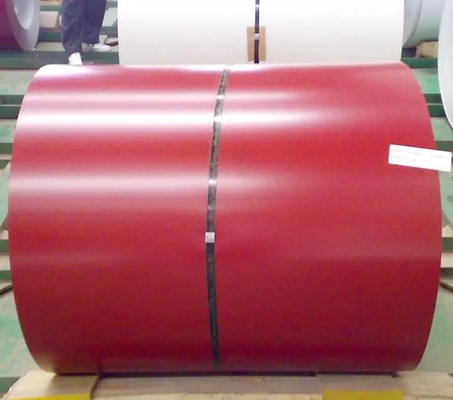 Lo zinco che ricopre 8MT PPGI ha galvanizzato la bobina d'acciaio 30 - 275g/m2 per uso industriale