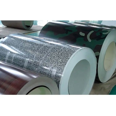 SGCC ha galvanizzato le lamiere di acciaio rivestite arrotola il sistema a colori di lunghezza RAL di DX51D DX52D