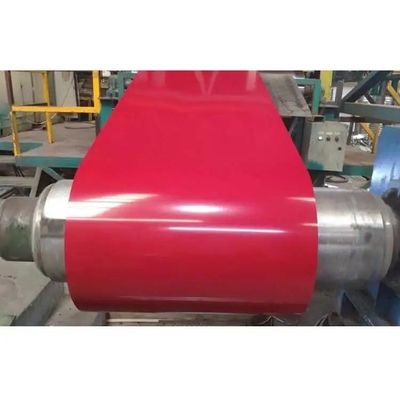 Il colore PPGI di RAL ha ricoperto l'alto materiale del peso 3-8MT BLDE+Z dell'allungamento della bobina d'acciaio