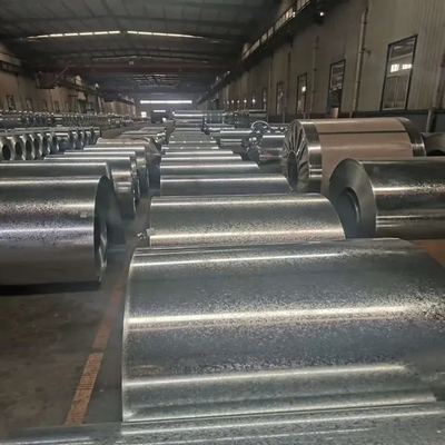 S220gd Fogli di acciaio galvanizzato Gi Coil laminato a freddo 1000 mm 1200 mm 1219 mm 1220 mm Larghezza