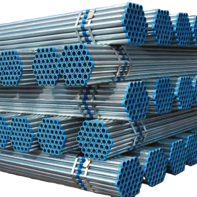 Tubo di acciaio galvanizzato DN15-DN200 Dx53D Dx54D senza cuciture