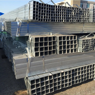 ERW Tubo di tubi di acciaio galvanizzato Q195 GI cavo rettangolare 630mm