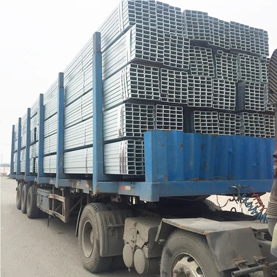 ERW Tubo di tubi di acciaio galvanizzato Q195 GI cavo rettangolare 630mm