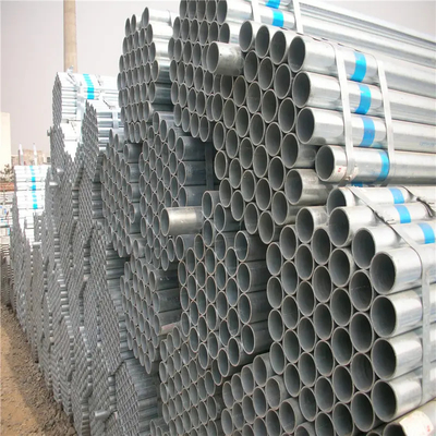 Tubo di acciaio galvanizzato rotondo 1 pollice 1,5 pollice 2 pollice 2,5 pollice 4 pollici SS400 Q195 Q235
