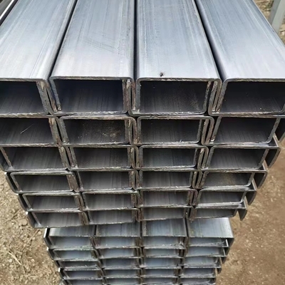A53 Q195 Q235 Canale galvanizzato AISI ASTM Acciaio Profile Cornice di costruzione Alta intensità