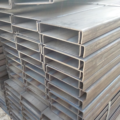 A53 Q195 Q235 Canale galvanizzato AISI ASTM Acciaio Profile Cornice di costruzione Alta intensità
