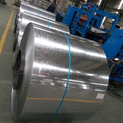 DX53D DX54D bobina galvanizzata immersa a caldo spangolo regolare 0,12-2 mm