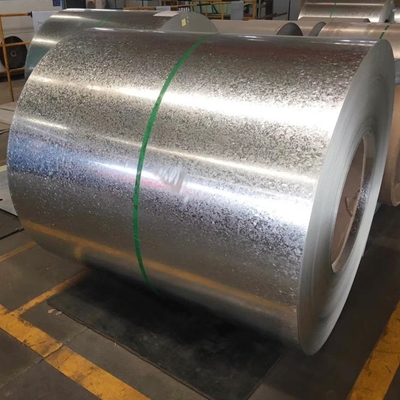 DX53D DX54D bobina galvanizzata immersa a caldo spangolo regolare 0,12-2 mm