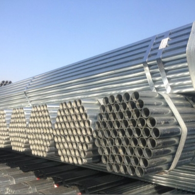 Q235 Q195 Q215 Tubo galvanizzato rotondo 3 pollici 4 pollici saldatura personalizzata in costruzione
