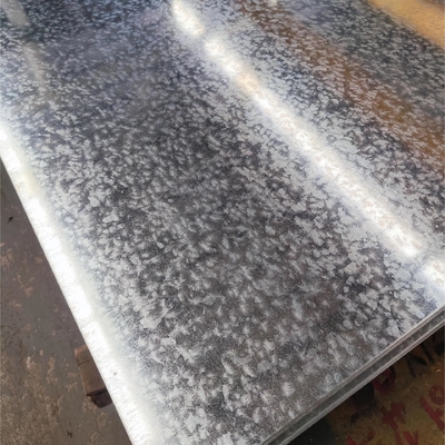 DX52D S220GD S250GD Lastre galvanizzate di copertura 26 Gauge Z180 immerse a caldo 0,2-4 mm Anticorrosione