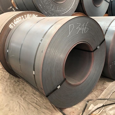 Q235 Q345 40Cr 16mn HR bobina di acciaio bobina di acciaio al carbonio laminata a caldo 1000-1500mm Larghezza per la costruzione