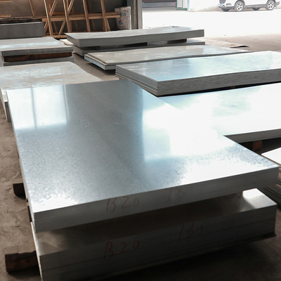 ISO9001 Fogli di acciaio galvanizzato a caldo spessore 1 mm 2 mm 3 mm per l'industria