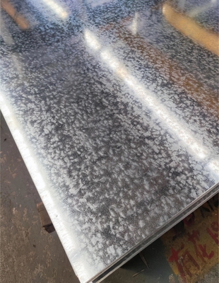 Fogli di acciaio galvanizzato Q195 Q345 immersi a caldo 100 mm 500 mm 1000 mm Larghezza per edifici