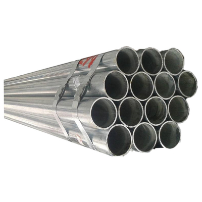 Tubo di acciaio galvanizzato Q195 Q345 immerso a caldo 5,8 m 6 m 12 m Lunghezza rotonda/quadrata/ rettangolare
