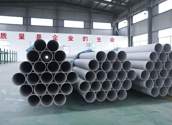 SS ASTM 201 304 316L 347 Tubo di acciaio inossidabile laminato a caldo per edifici