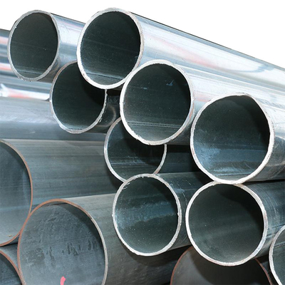 ISO9001 Alta qualità Q215 Q235 Materiale tubo di acciaio galvanizzato rotondo/quadrato