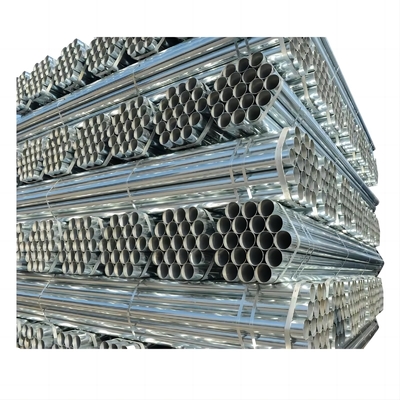Pipe di acciaio galvanizzato di alta qualità Q235 Q215 Lunghezza 5,8 m 6 m 12 m Per l'industria
