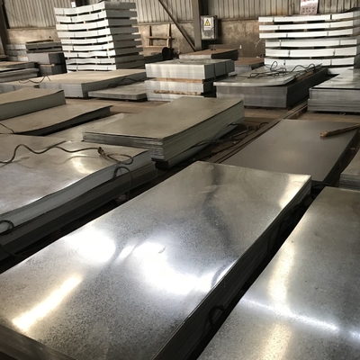 Z275 DX51D lamiera di acciaio galvanizzato spessore 2 mm Taglio leggermente oliato