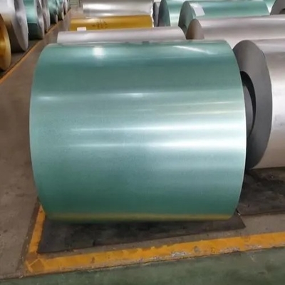 Z275 bobina di acciaio galvanizzato PPGI preverniciata spessore 2 mm RAL9003 larghezza 20 mm